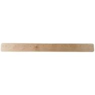 Lisse murale bois 1460x140x12 mm + 20 vis-Wattelez