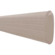 Lisse murale sur rail alveolée larg.120 mm x 6000 gris clair-Wattelez