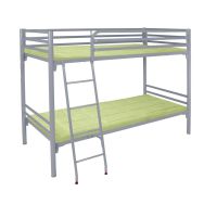 Lit superposés métal Alba L x l 90x190 cm - Rodet