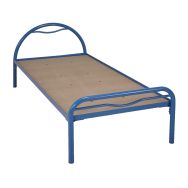 Lit tête arceau métal 80 x 190 cm hébergement Alba - Rodet
