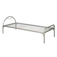 Lit tête arceau métal 90 x 190 cm hébergement Alba - Rodet