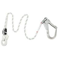 Longe simple 1,5m mousqueton échafaudage - Kratos Safety