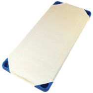 Lot 10 draps plat couchette coton bio 55 x 130 cm Naturel