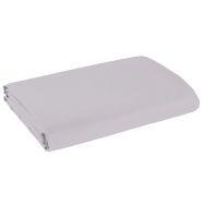 Lot 10 draps plats 118 x 180 cm coloris blanc