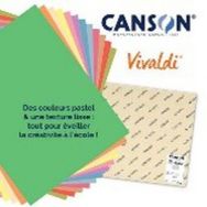 Lot 120f dessin couleurs ass claires 50x65cm 185g Canson Iri