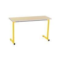 Lot 2 tables Nila II chants plaqués - Mobidecor