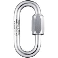 Lot De 10 Maillons Rapides D=2.5Mm Ouvert=3.5Mm F=35Kg