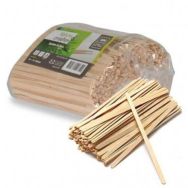 Lot de 1000 Spatule en bois - touillette 140 mm