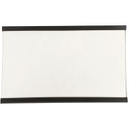 Lot de 100 Porte-étiquettes - Magnétique 80x40 mm