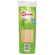 Lot de 100 brochettes bois 25cm
