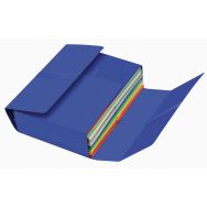 Lot de 10 Chemise Jumbo 24x32 Lot De 10 Carte Lustrée - Bleu