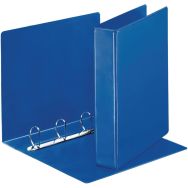 Lot de 10 Classeur 4 ann. personnalisable Essentials 40 mm A4 PP Bleu