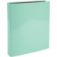 Lot de 10 Classeur à 4 anneaux aquarel vert pastel
