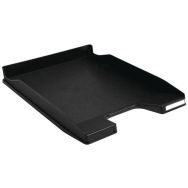 Lot de 10 Corbeille à courrier COMBO MINI 2 encoches noir