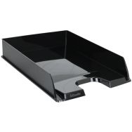 Lot de 10 Corbeille à courrier Esselte Europost VIVIDA noir