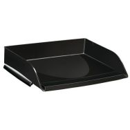 Lot de 10 Corbeilles à courrier CEP PRO - A l'italienne - Noir
