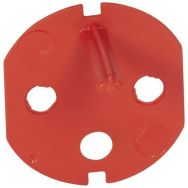 Lot de 10 Détrompeur pour fiche / prise 2P +T