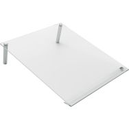 Lot de 10 Mini tableau blanc de bureau incliné acrylique A4