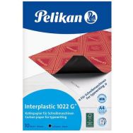 Lot de 10 Papier carbone Pelikan Interplastic 10 feuilles A4
