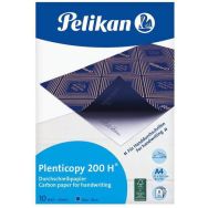 Lot de 10 Papier carbone Pelikan Plentycopy 200 10 feuilles A4 bleu