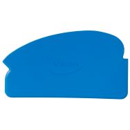 Lot de 10 Racle-tout à lame flexible détectable - 165mm - Bleu