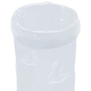 Lot de 10 sachets 220l fond rond soudé ep 200 microns