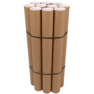 Lot de 10 tubes d'expédition avec bouchon L Ut.:87 cm Pr Ft:A0