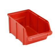 Lot de 12 Bac à Bec en polypropylène 10itre Rouge