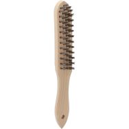Lot de 12 Brosse métallique à main 290x140x25mm 0,3 4R