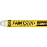Lot de 12 Marqueur effaçable en galvanisation Paintstik P BLANC