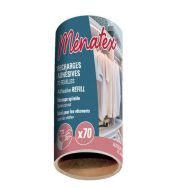 Lot de 12 Recharges adhésives 70 feuilles - Ménatex