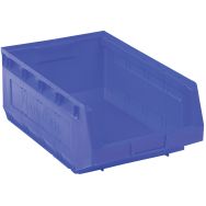 Lot de 12 bacs à bec Kangourou - Longueur 485 mm - 30 L Bleu