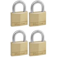 Lot de 16 Cadenas à clé en laiton massif - 25mm