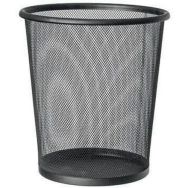 Lot de 20 Corbeille à papier perforée - Acier - 13 L
