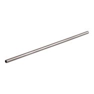 Lot de 20 pailles droites inox Ø 6 mm + brosse de nettoyage