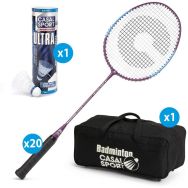 Lot de 20 raquettes highschool 2 + sac de rangement