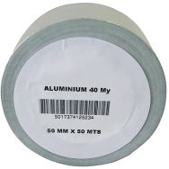 Lot de 24 Adhésif Aluminium 40µ 50 m X 50 mm