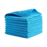 Lot de 24 Carré microfibre 30/30 Bleu