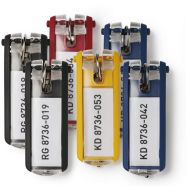 Lot de 24 Porte-clés KEY CLIP - Multi-coloris