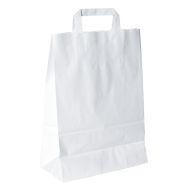 Lot de 250 sacs en papier kraft Col.:Blanc H:35 cm