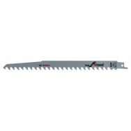 Lot de 25 Lames scie sabre HCS Bois 240mm S1542K