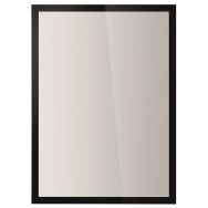 Lot de 2 2 cadres d'affichage vitrostatiques noirs DURAFRAM SUN A3