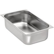 Lot de 2 Bac inox 201 GN 1/1 - 530x325x150 mm