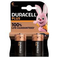 Lot de 2 Duracell Plus 100% C X2