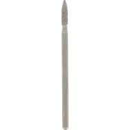 Lot de 2 Pointes diamantées ø 2,4mm bout pointu