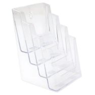 Lot de 2 Présentoir transparent 4XA5