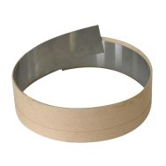 Lot de 2 Règle en inox-2m-6cm