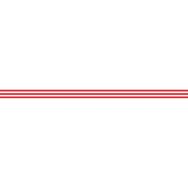 Lot de 2 Signalétique pour porte vitrée - lignes parallèles rouges