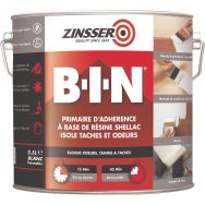 Lot de 2 Zinsser BIN 2,5L