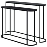Lot de 2 consoles Aiza métal-Somcasa